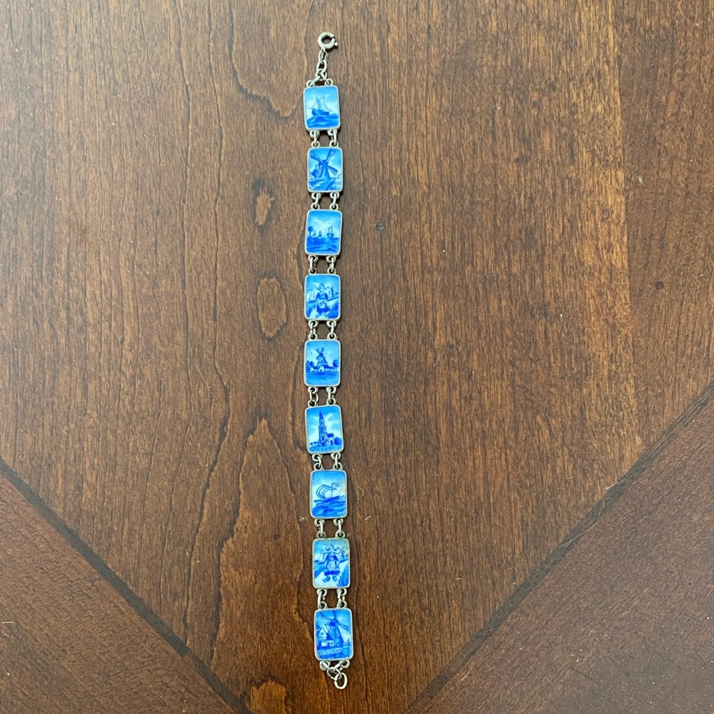 Vintage bracelet Delft Holland Silver